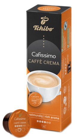 Capsule Tchibo Cafissimo Caffe Crema Rich Aroma, 10 buc